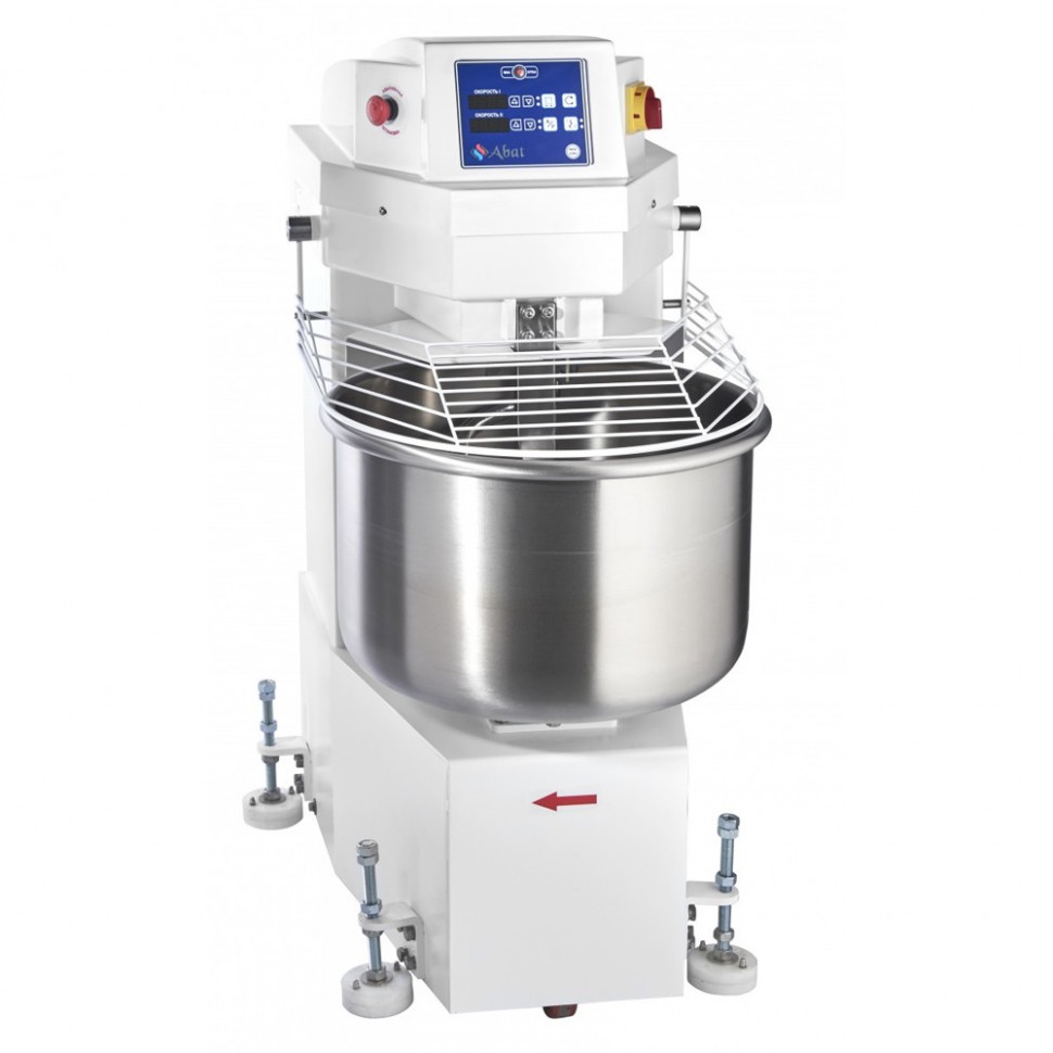 Тестомес Abat ТМС-60НН-2П спиральный, 2 скорости, таймер, несъемная дежа 60 л